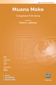 Muana Moke Two-Part choral sheet music cover Thumbnail